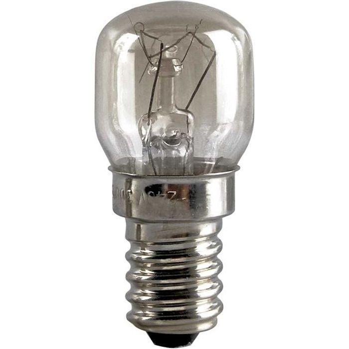 Bombilla especial para horno, base E14, 300 °C, 15 W