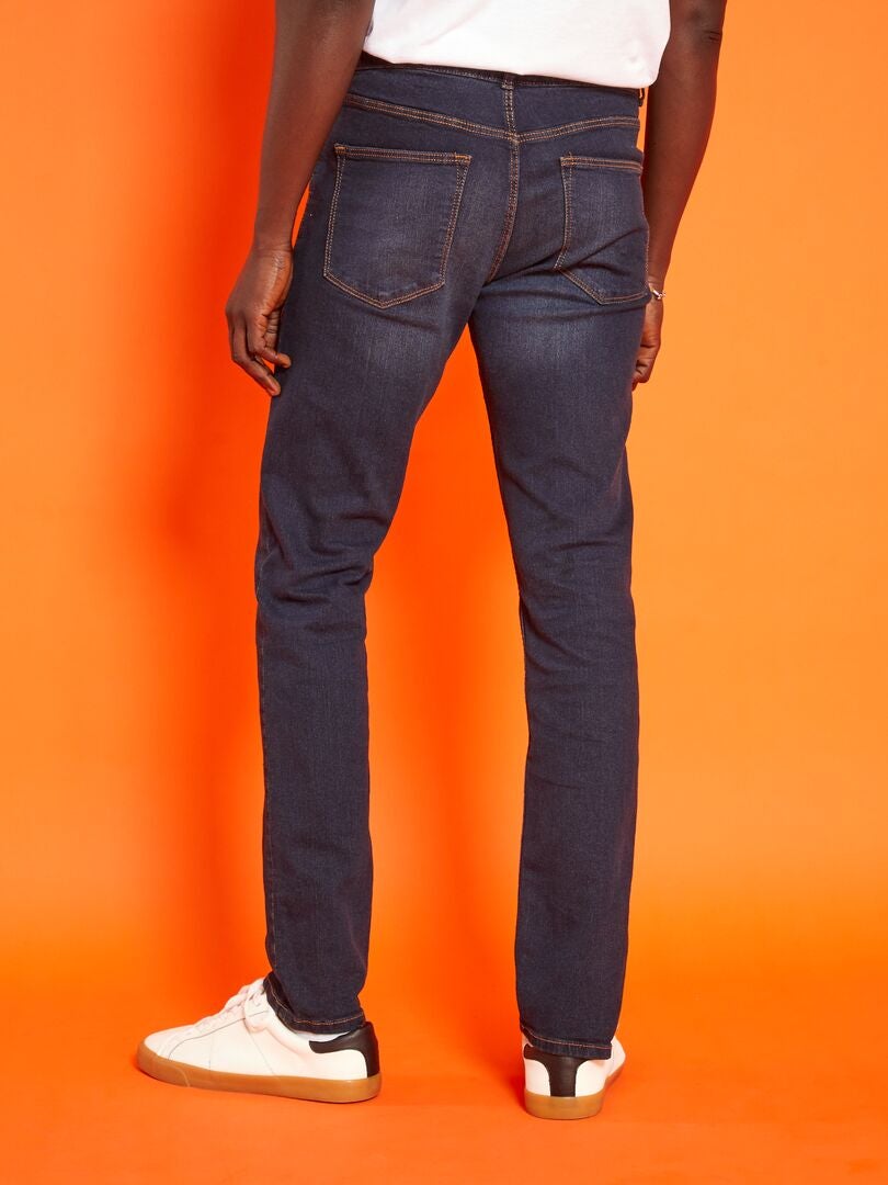 Calça jeans slim - tamanho 32 - Azul índigo