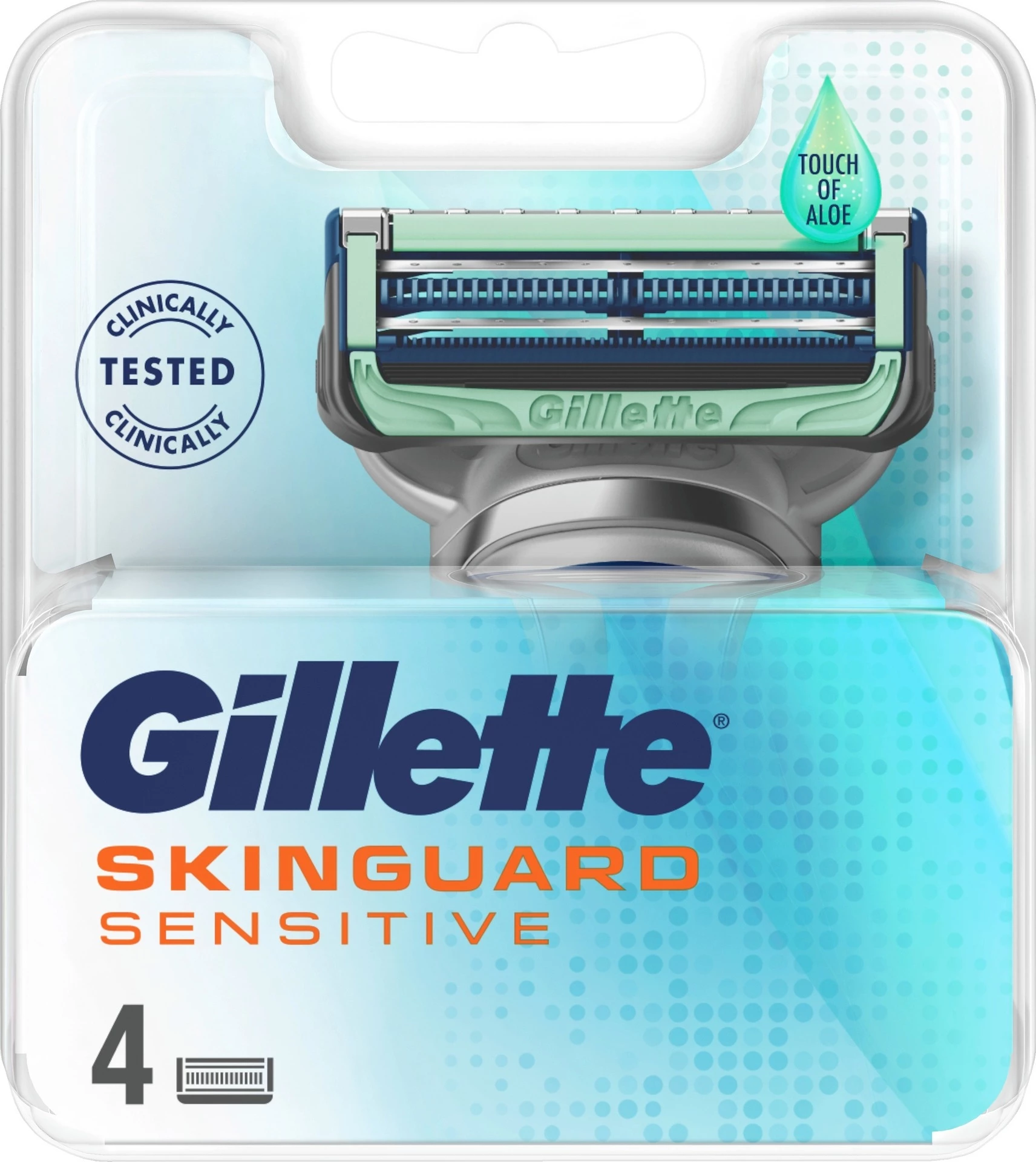 Skinguard Sensitive borotvapengék 4 db-os csomag - Gillette