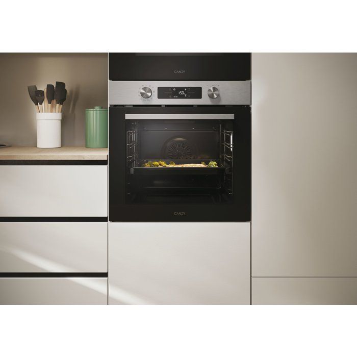 Forno pirolitico + a vapore da incasso - CANDY CA6 N5B3LYTX - 78L - Classe energetica A++ - Acciaio inox