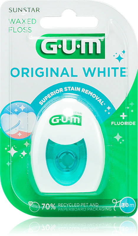 GUM Original bílá dentální nit