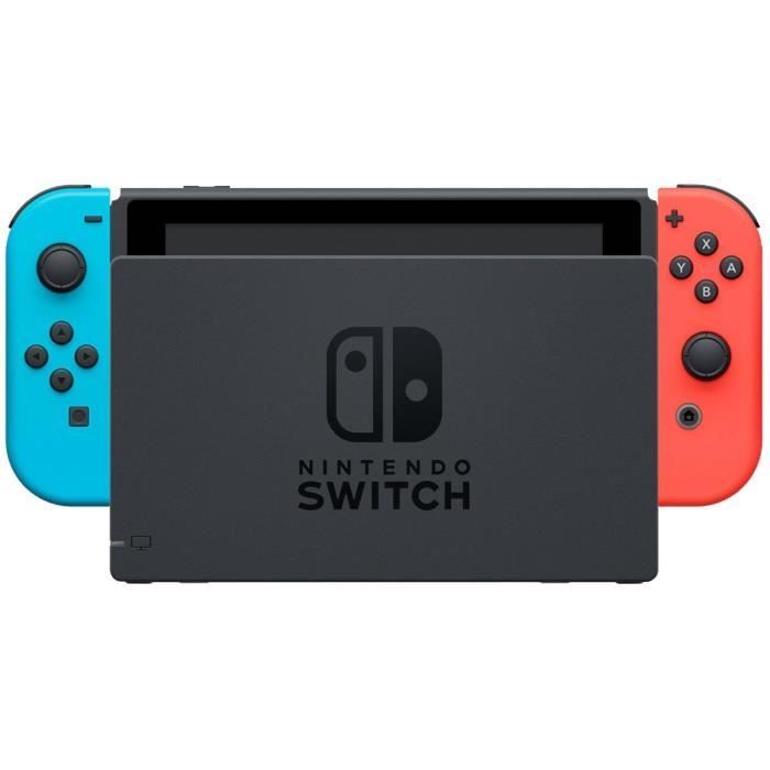 Nintendo Switch-Konsole • Neonblau & Neonrot + Ring Fit Adventure (Code)