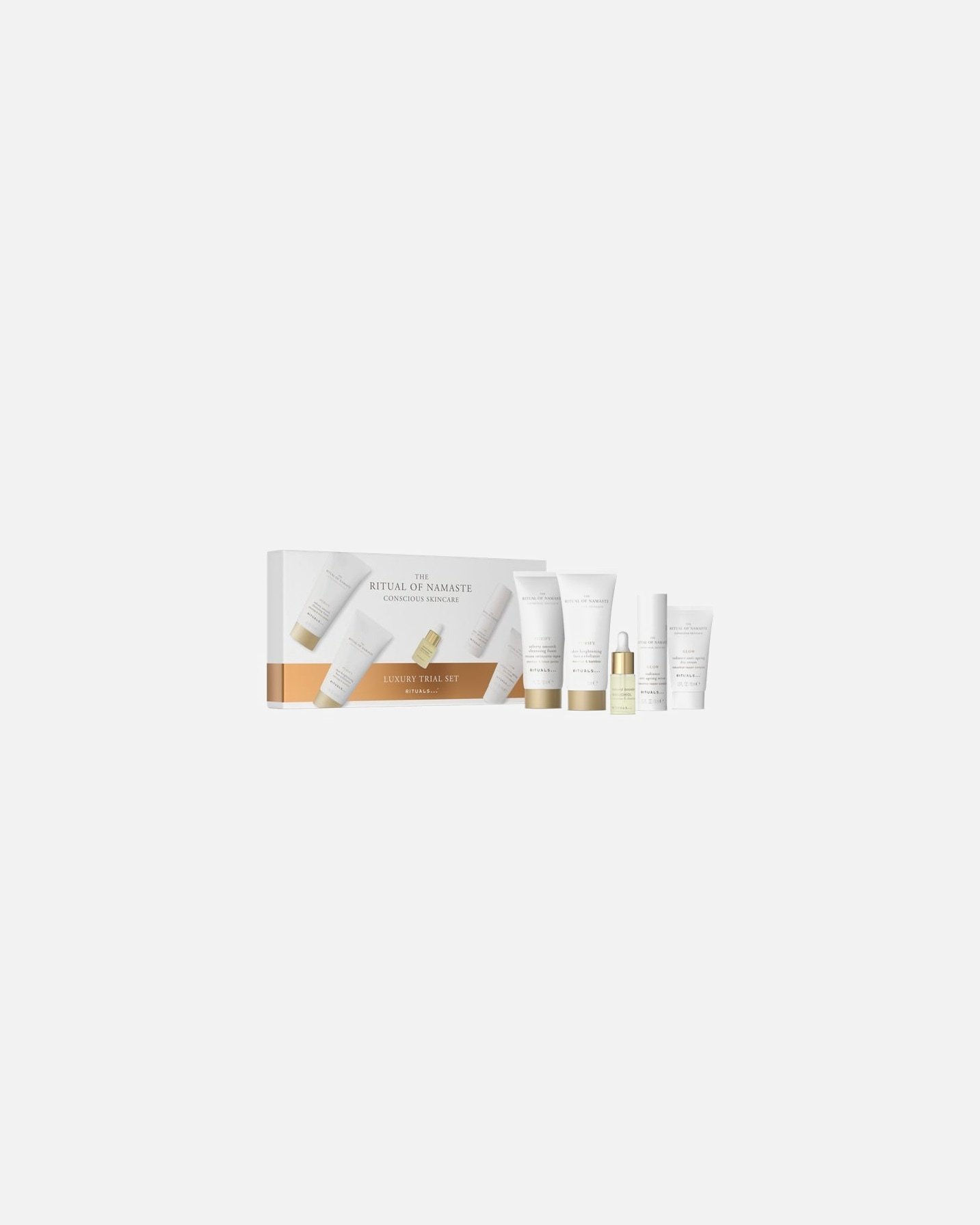 Rituals set za njegu lica „Ritual Namaste“ – probni set – 1 komad