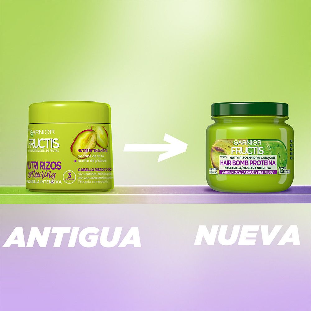 Fructis Nutri Curls Hair Bomb proteinska maska za kosu Proizvodi za kovrčavu kosu