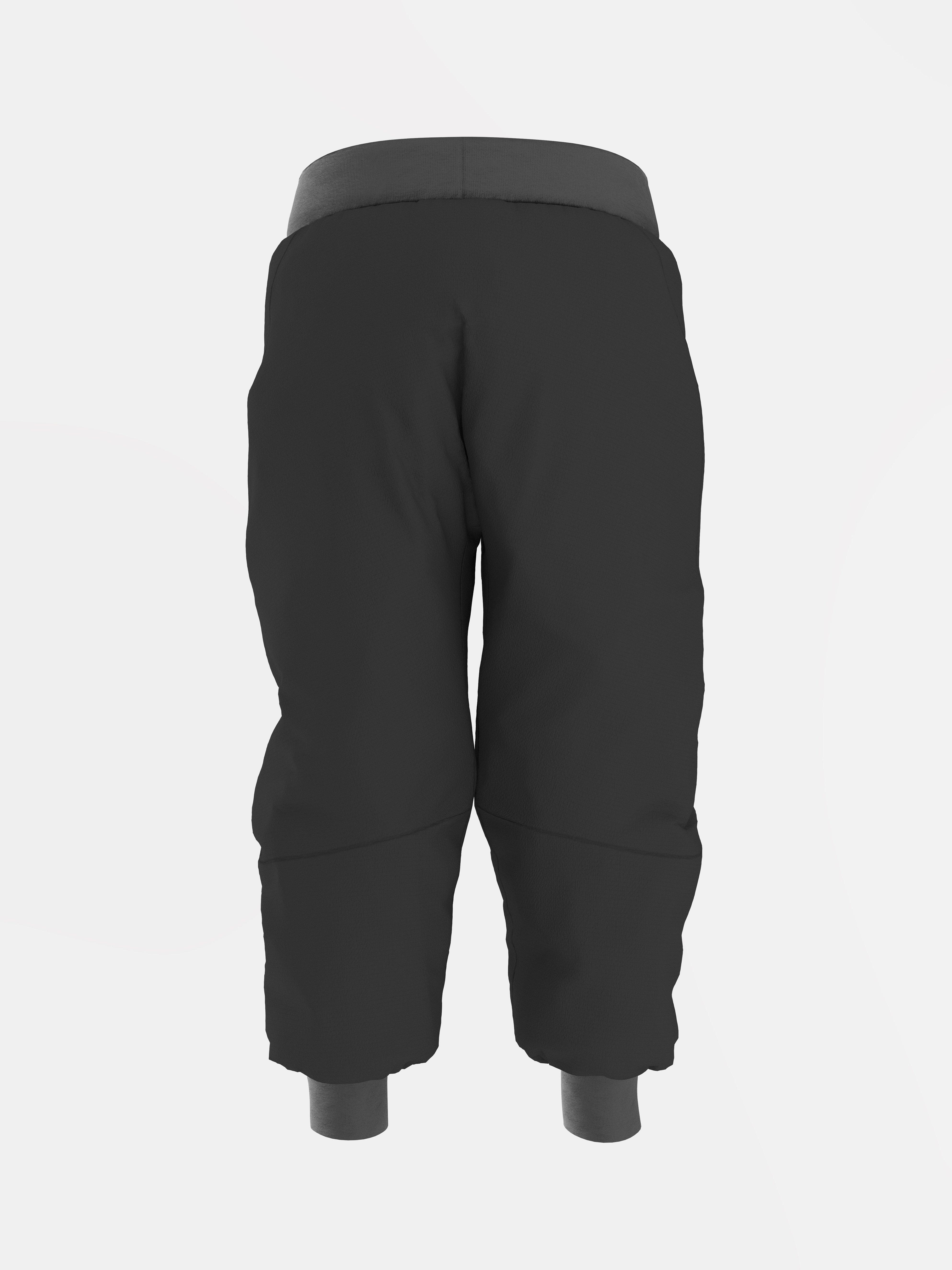 Pantalones ligeros, acolchados e impermeables – Ropa deportiva infantil negra