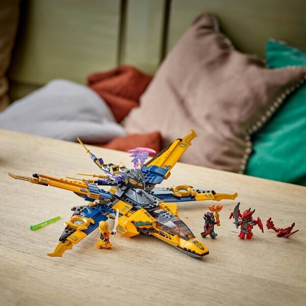 LEGO Ninjago 71833 Preteky a Arino super búrkové lietadlo
