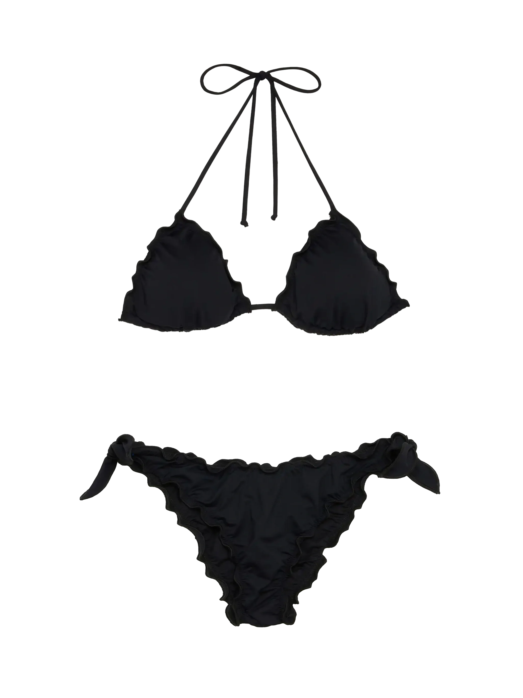 Bikini a triangolo classico Sagittarius Moon nero