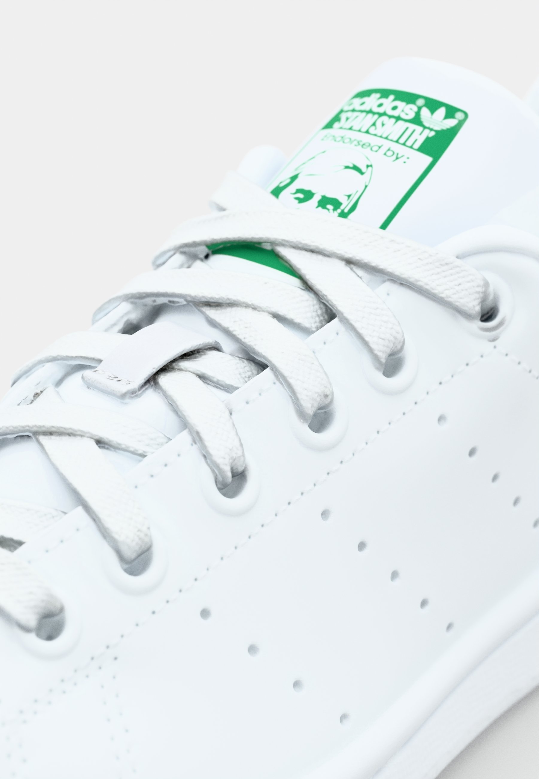 adidas Originals STAN SMITH UNISEX - Sneakers - schoenen wit/kernwit/groen