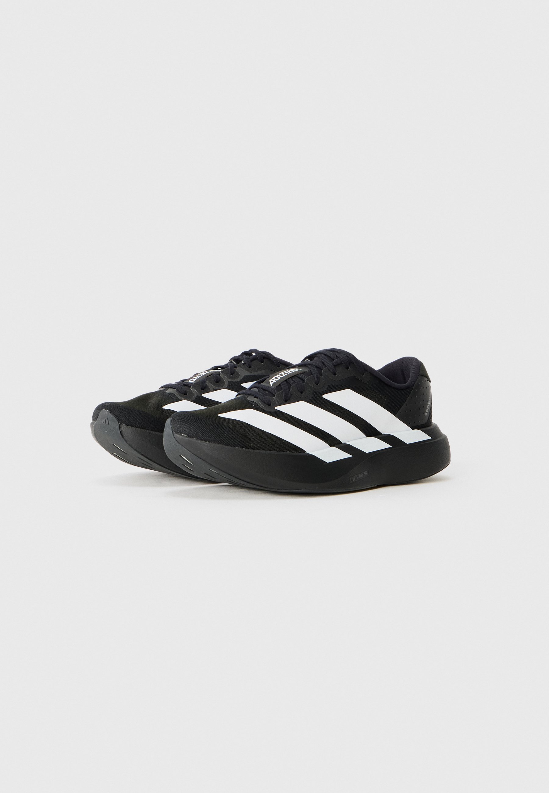 adidas Performance EVO SL ADIZERO UNISEXE - Chaussures de running sur route - Noir/Blanc/Carbone