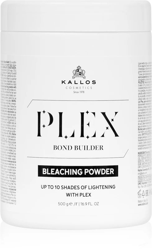 Pó clareador Kallos Plex, pó iluminador e realçador.
