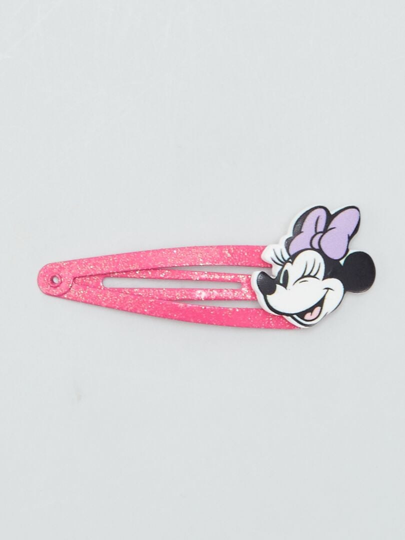 Conjunto de 3 prendedores de roupa da 'Minnie Mouse' e da 'Daisy Duck' - ROSA