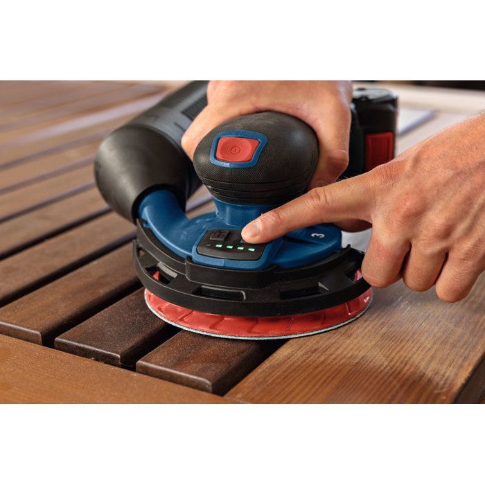 Random Orbital Sander - Bosch - GEX 18V-150-3 - 18V - Cordless - Ergonomic