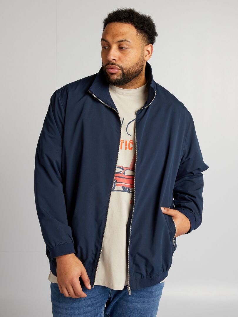 Chaqueta con cremallera 'Produkt' - AZUL