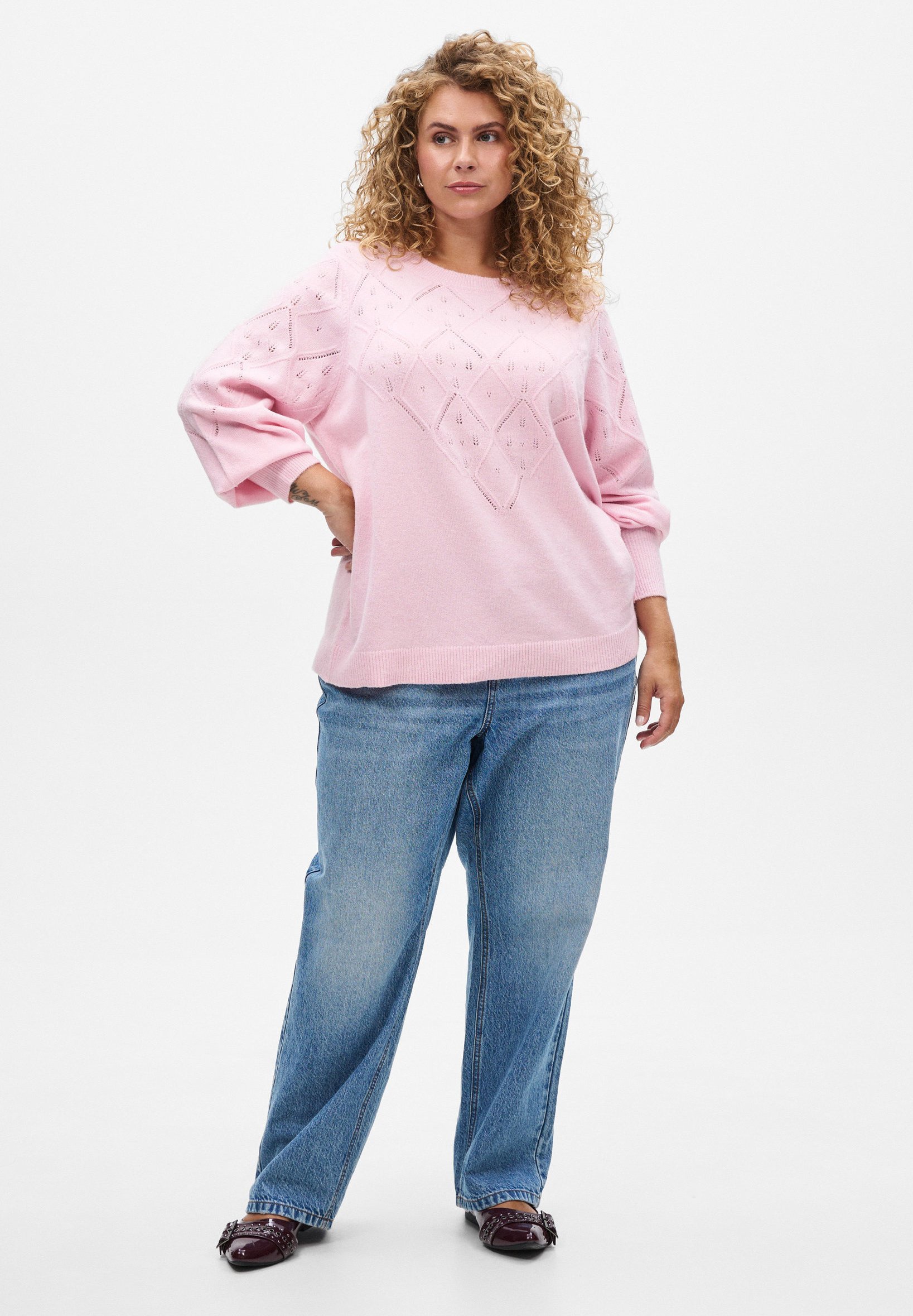 Pull Zizzi - fée t blanc mel