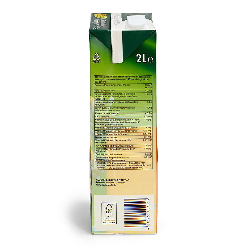Jus Glockengold 2 l Multivitamine Glockengold