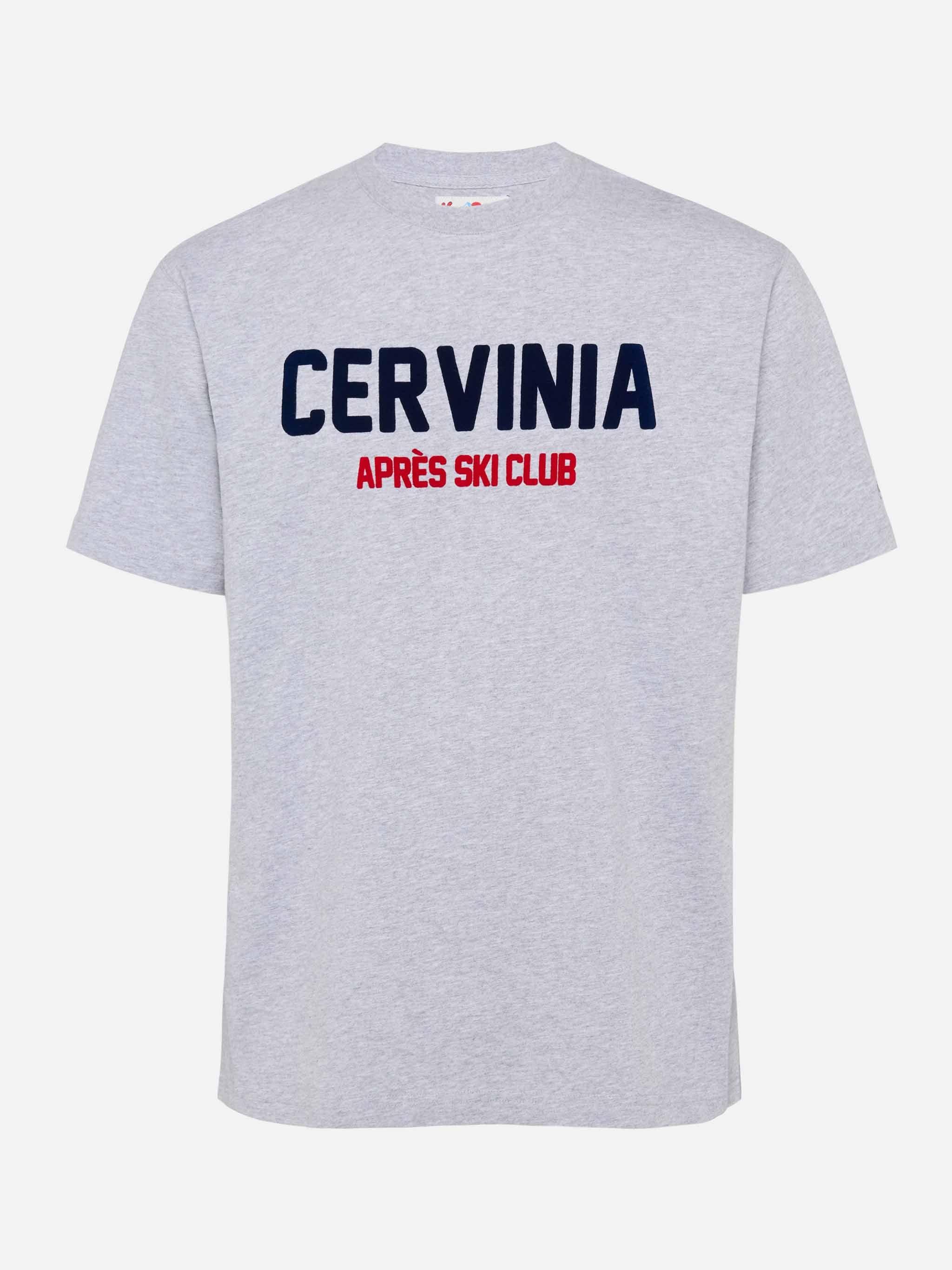 Camiseta de algodón de invierno Arnott con estampado Cervinia Aprés Ski