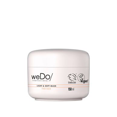 Mascarilla ligera y suave WeDo Professionals para cabello fino 150 ml