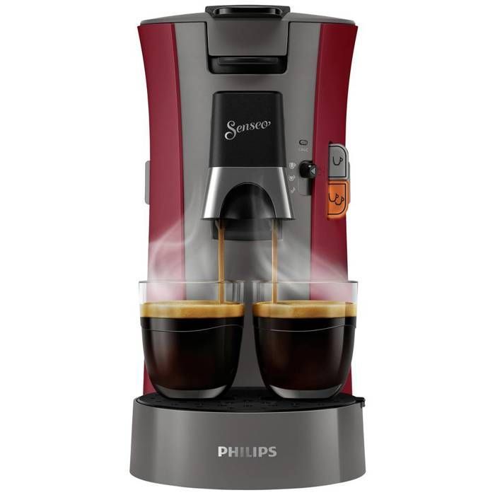 Máquina de café em cápsulas Philips Home SENSEO Select CSA230/90, vermelha