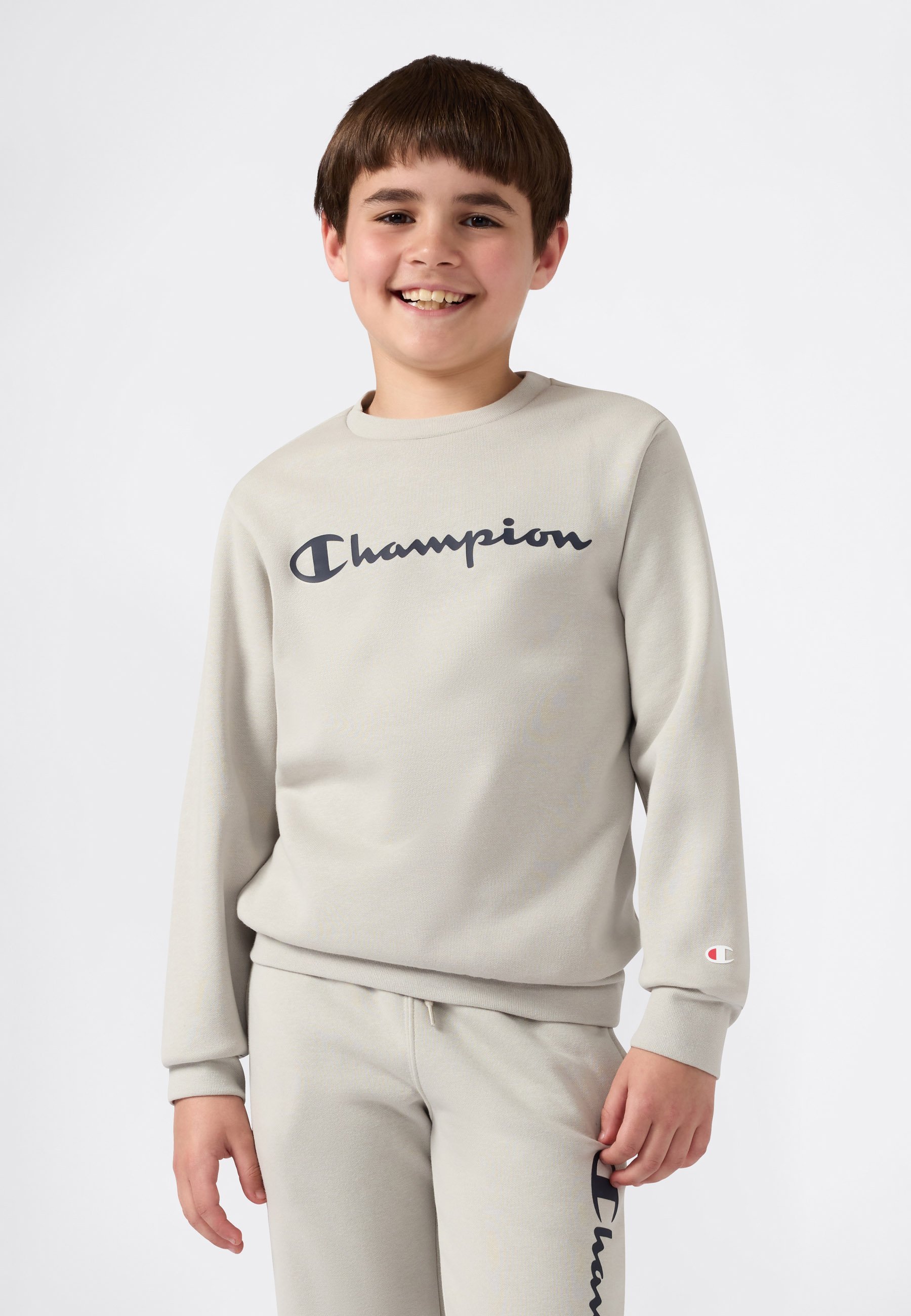 Champion BASICS CREW NECK - Sweatshirt - beige