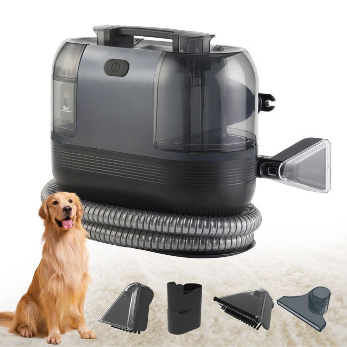 Aspirapolvere e lavatappeti da 1500 W - Per divani, tappeti e materassi - Serbatoi da 1250 ml/750 ml