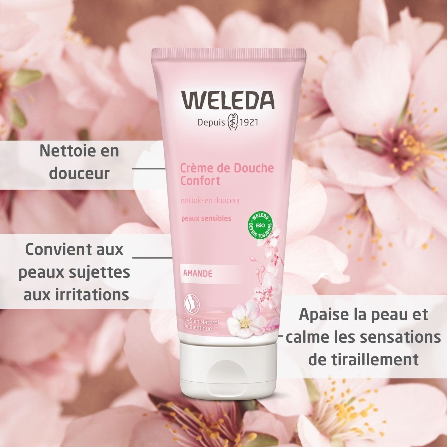 Weleda Crème de Douche Confort à l'Amande