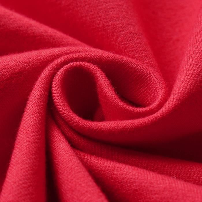 Conjunto deportivo de 2 piezas para niños: Chaqueta con capucha + pantalón, primavera/otoño, rojo.