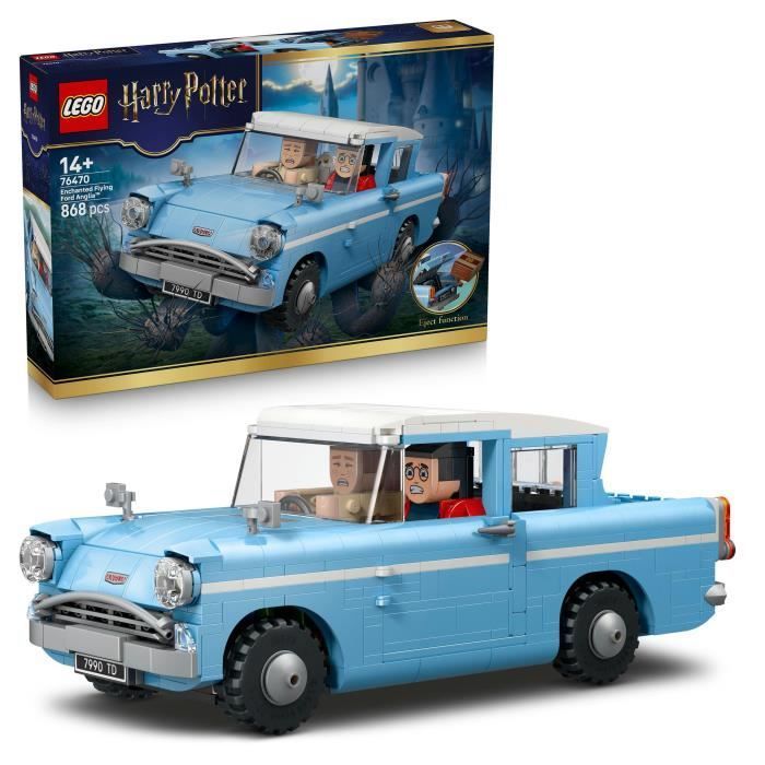 LEGO Harry Potter 76470 La Ford Anglia Ensorcelée - Jouet Voiture Garçon ou Fille 14 ans