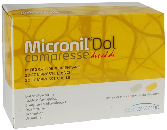 MICRONIL Micronil Dol 60 comprimidos Complemento alimenticio para el sistema nervioso