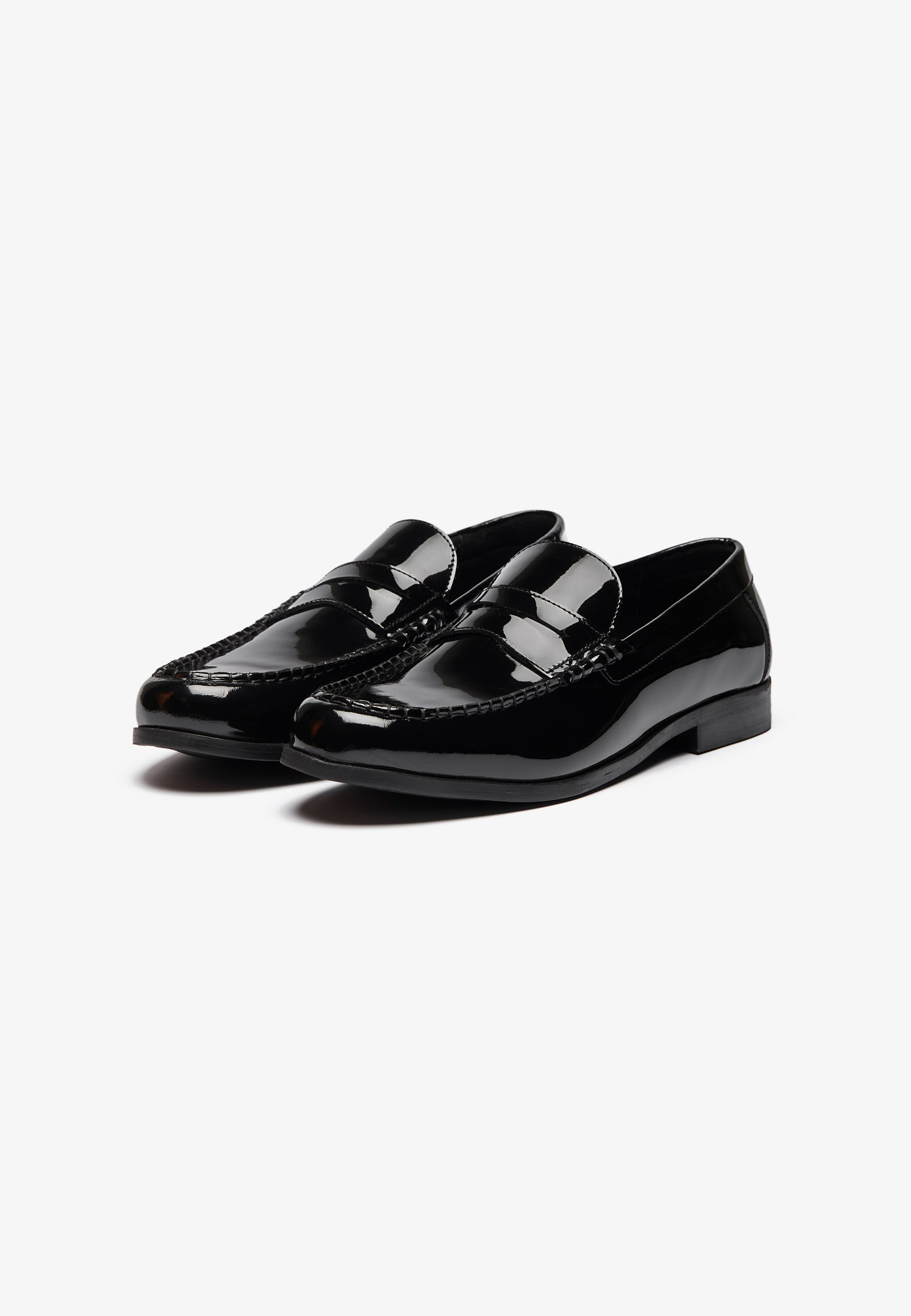 Zign LEATHER - Instappers - zwart