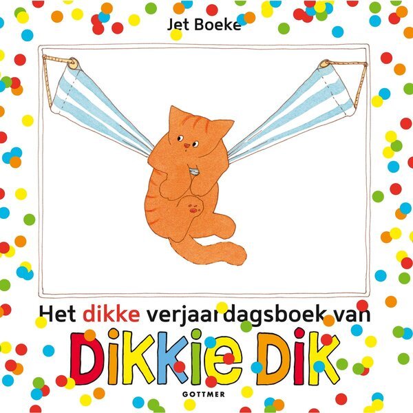 Dikkie Dik's Big Birthday Book - Jet Boeke Children's Book<br>igra v nizozemskem jeziku