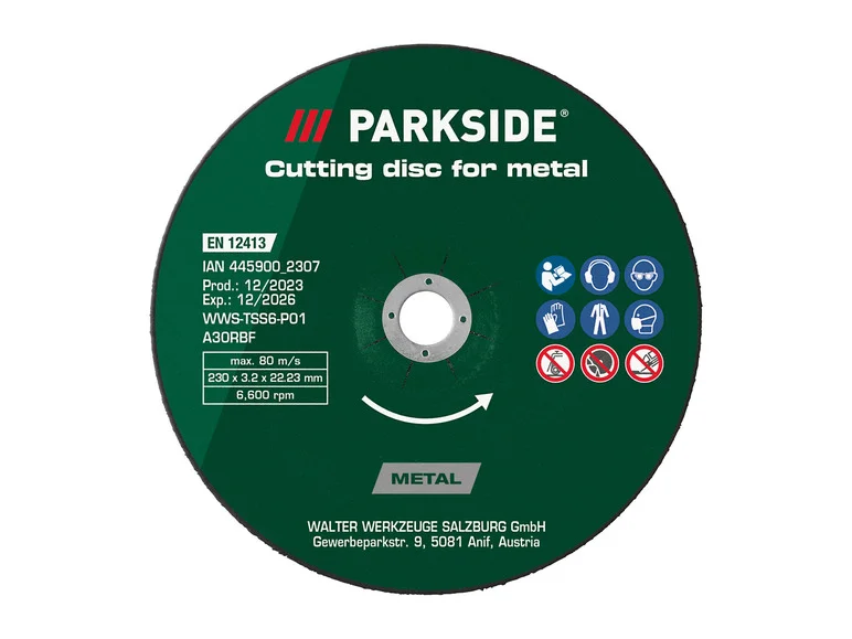 Disc de tăiere PARKSIDE® Zestaw, disc de debavurare, disc de tăiere diamantat, Ø 230 mm