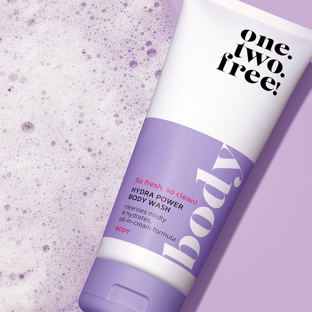 one.two.free! Hydra Power gel za tuširanje – 220 ml