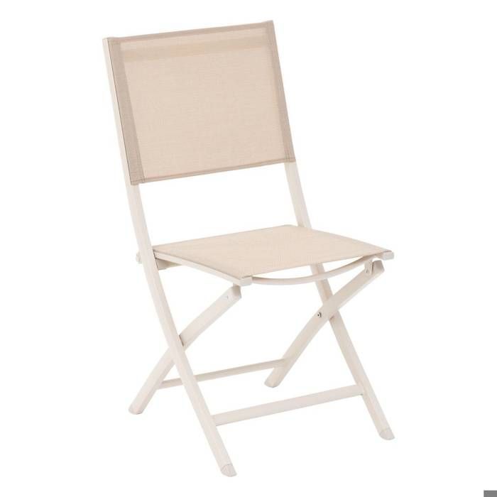 Lot de 4 chaises de jardin pliantes 