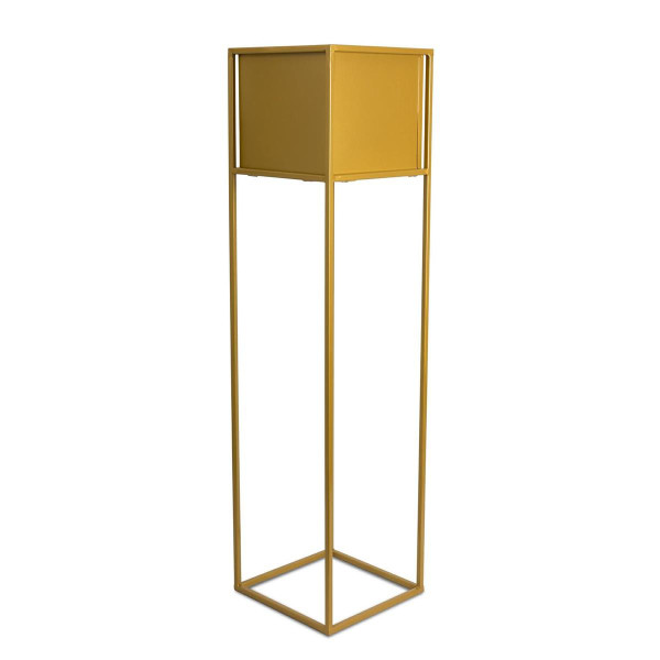 Nowoczesny kwietnik stojak złoty 90 cm GLAM
