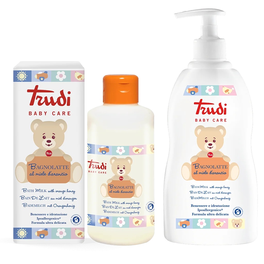 TRUDI CHILD CARE Trudi Baby C Bagnolatte 500 ml Ideaalne igapäevaseks pesemiseks