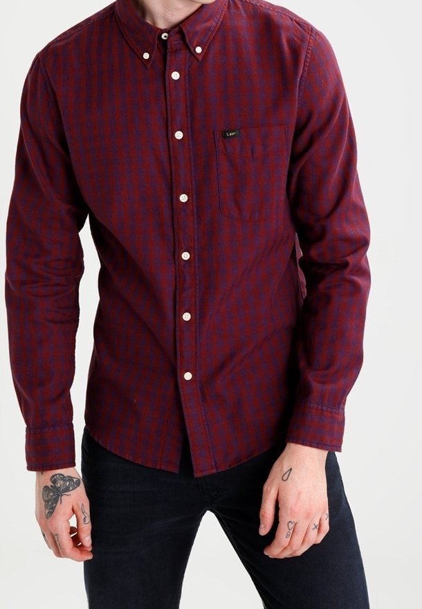Camicia Lee - rosso scuro