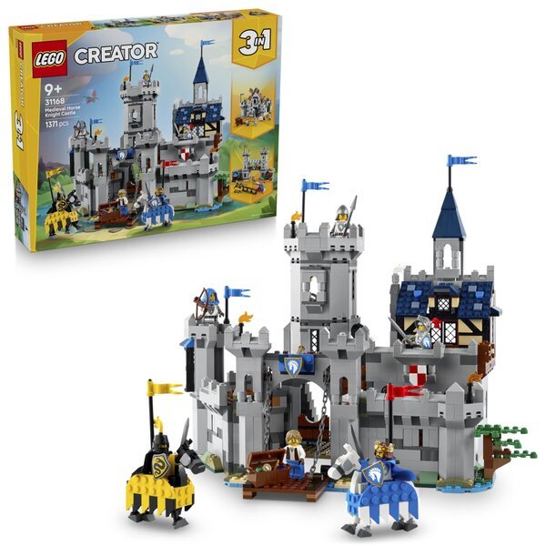 LEGO Castle 31168 Srednjovjekovni dvorac s vitezom