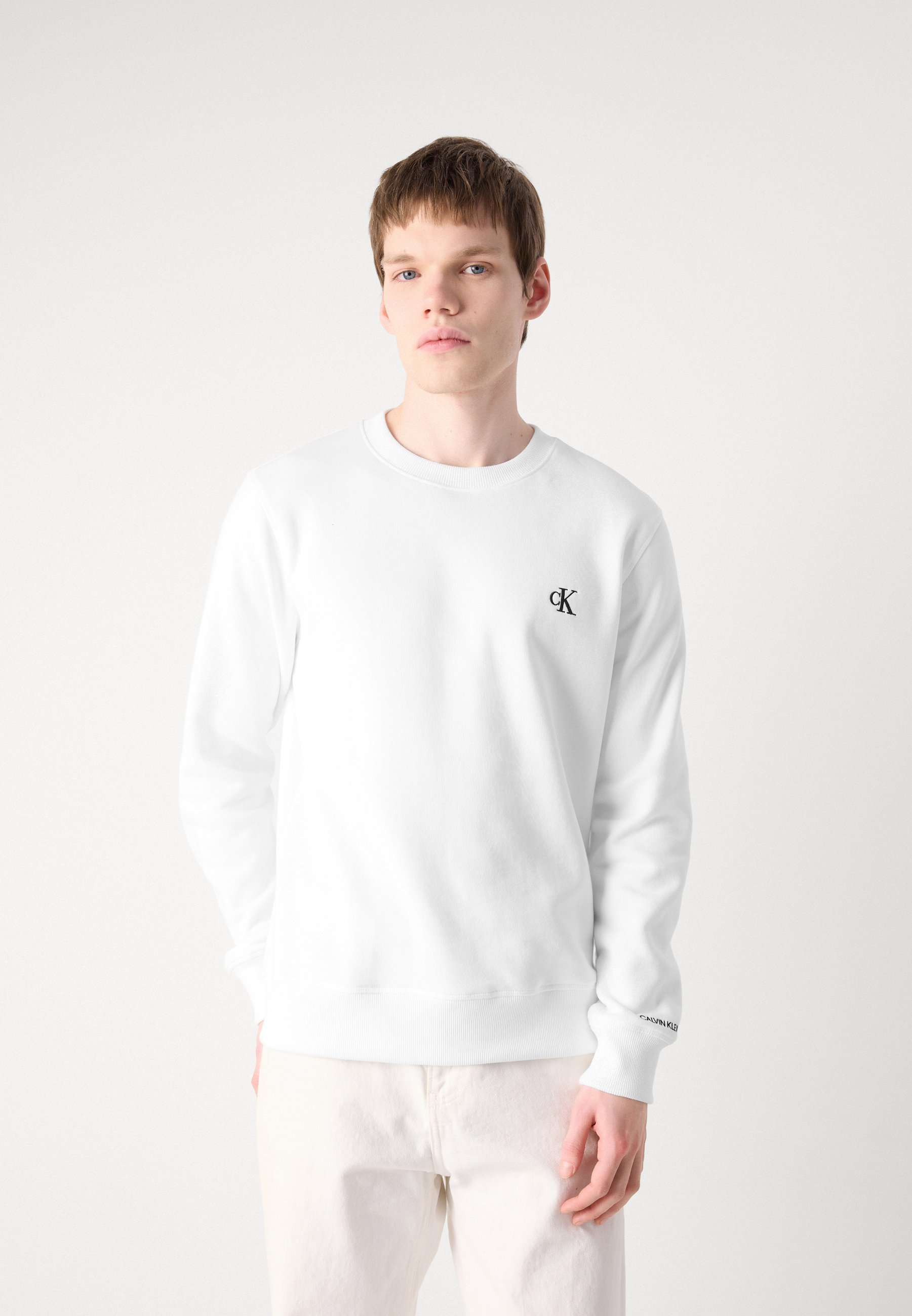 Calvin Klein Jeans ESSENTIAL - Hanorac - bright white