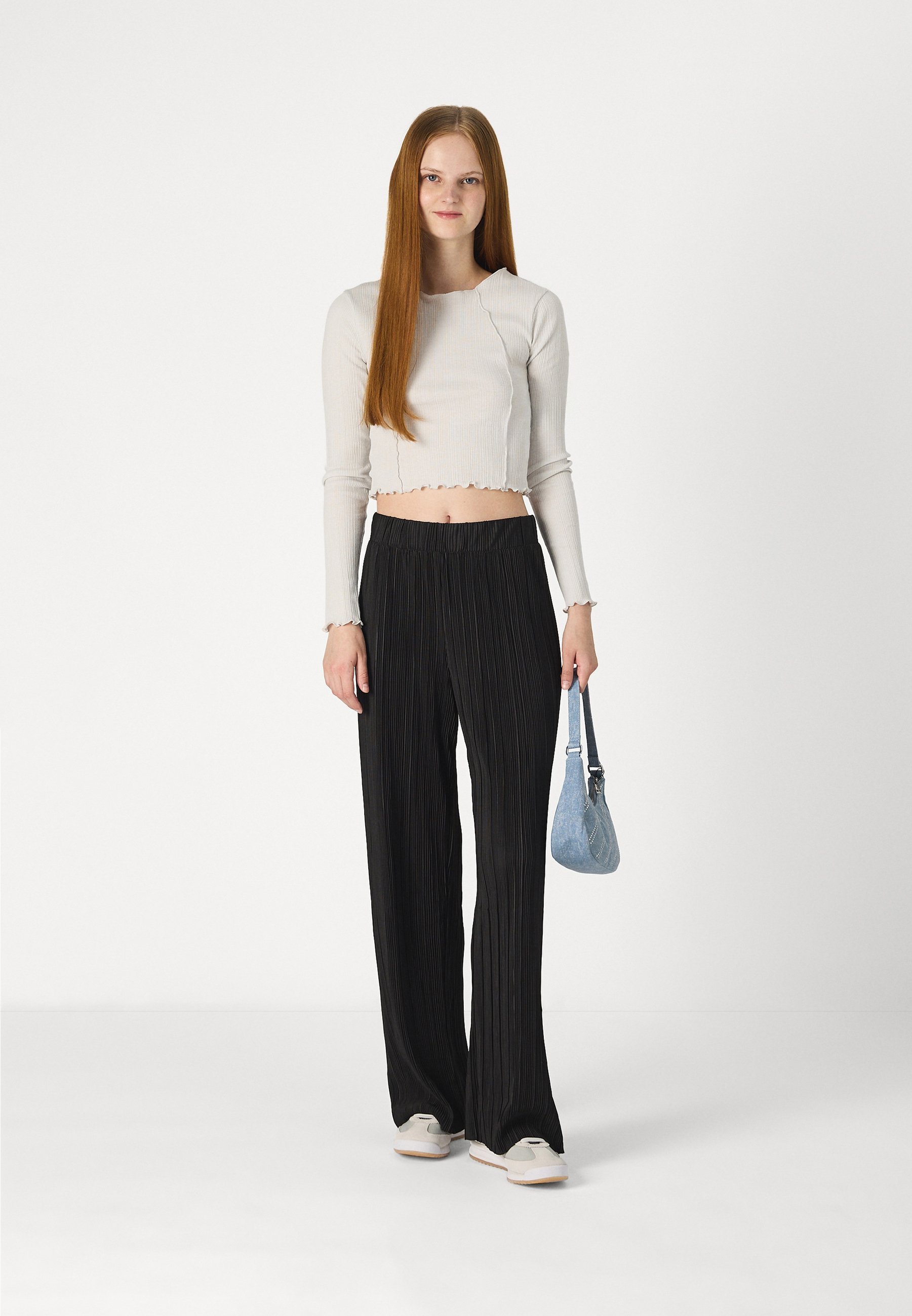 ONLY ONLRAVENNA PANT - Broek - zwart