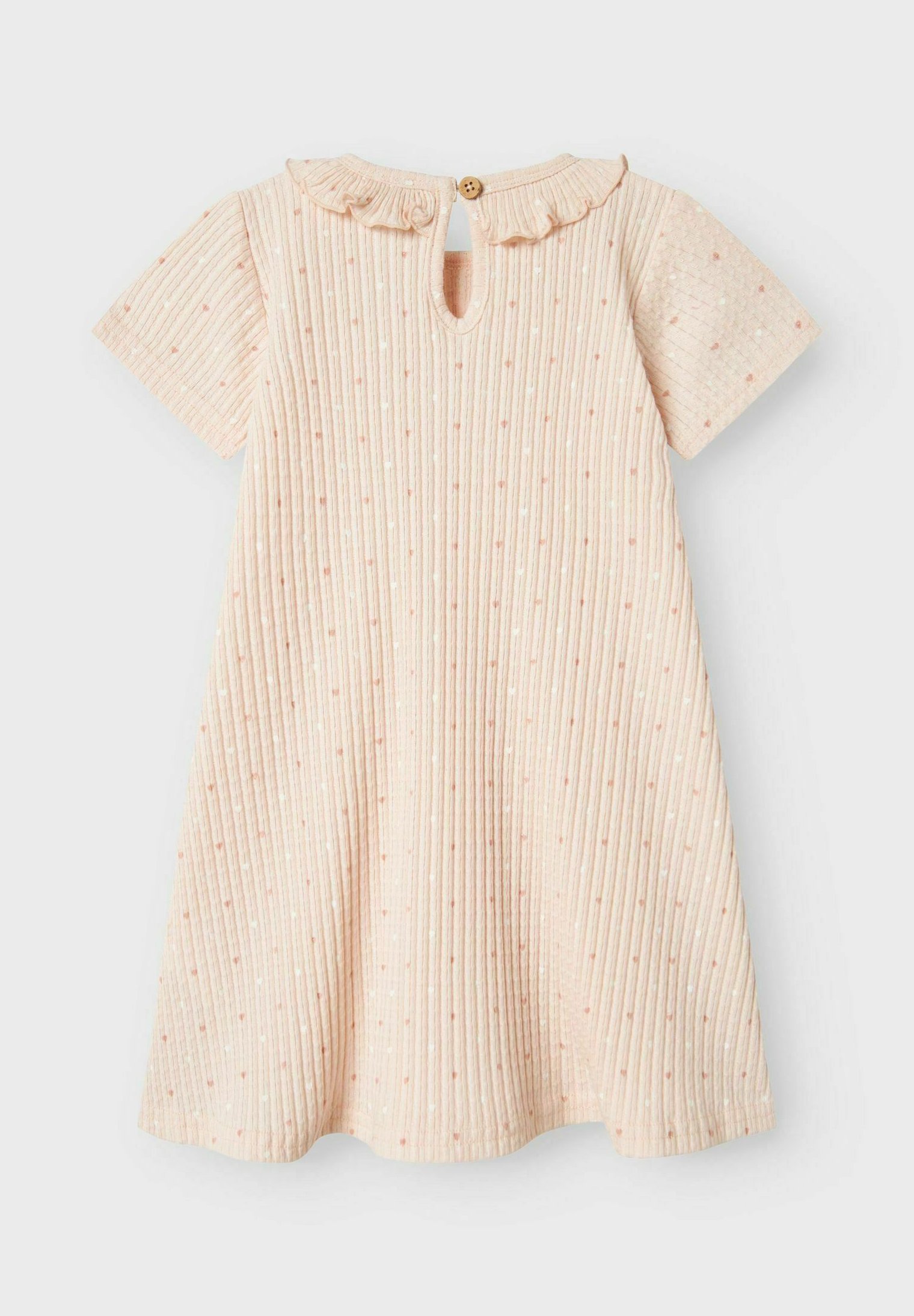 Lil' Atelier Jerseykleid – Pfirsichrosa