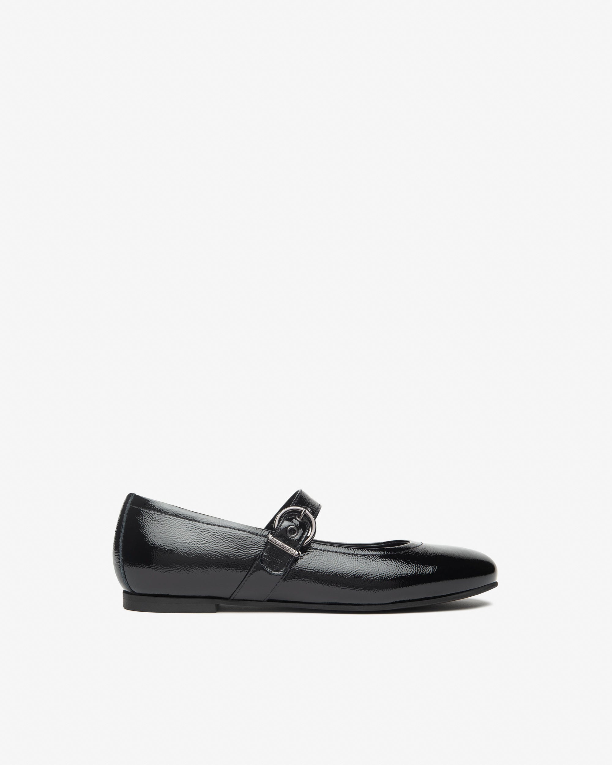  Damen-Ballerinas aus Lackleder