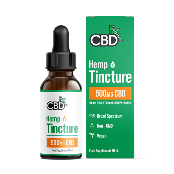 CBDfx CBD-oliedruppels met natuurlijke smaak - 500 mg CBD | Gezondheid | Superdrug