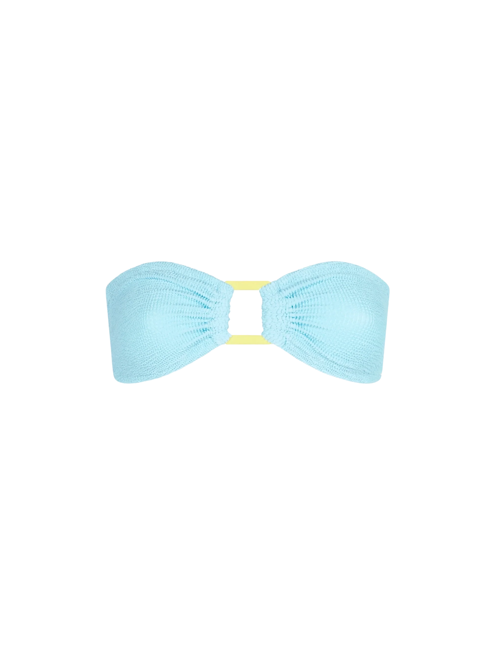 Top bandeau arrugado
