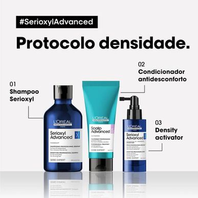 L'Oréal Professionnel Serie Expert Serioxyl Advanced Shampooing Purifying Shampoo, joka kirkastaa hentoja hiuksia 500 ml 500 ml
