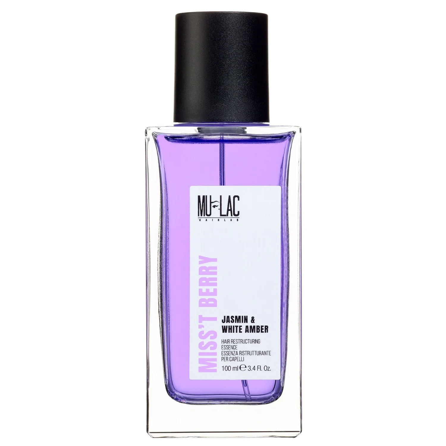 Essenze Profumate MISS'T BERRY - JASMIN & WHITE AMBER - ESSENZA RISTRUTTURANTE PER CAPELLI - Ristrutturanti & Ricostruttivi, Profumo per Capelli