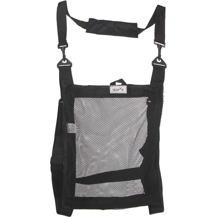 Seafor JUGUETES PARA PLAYA MESH SURF BAG-013 NE Unisex NEGRO