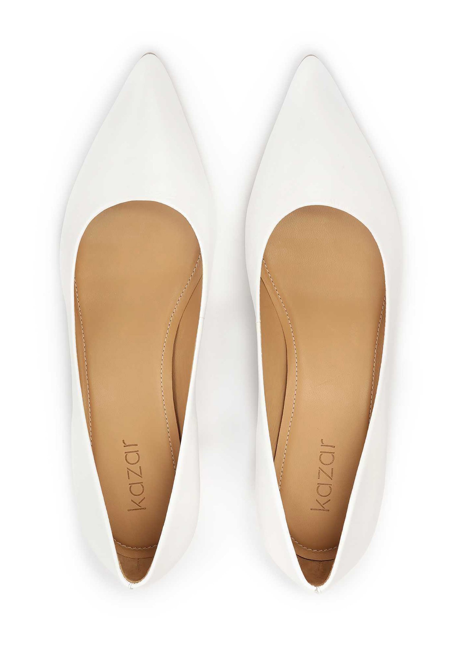Kazar STONE - Escarpins classiques - blancs