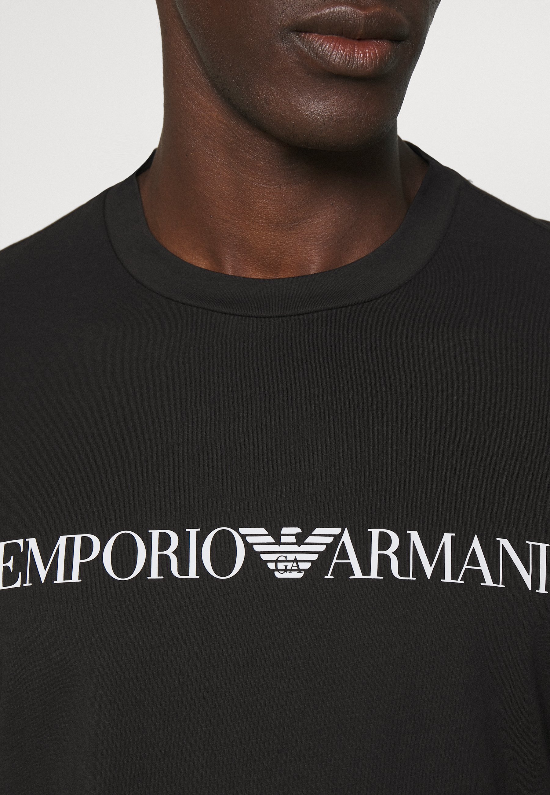 T-shirt Emporio Armani Print - nero