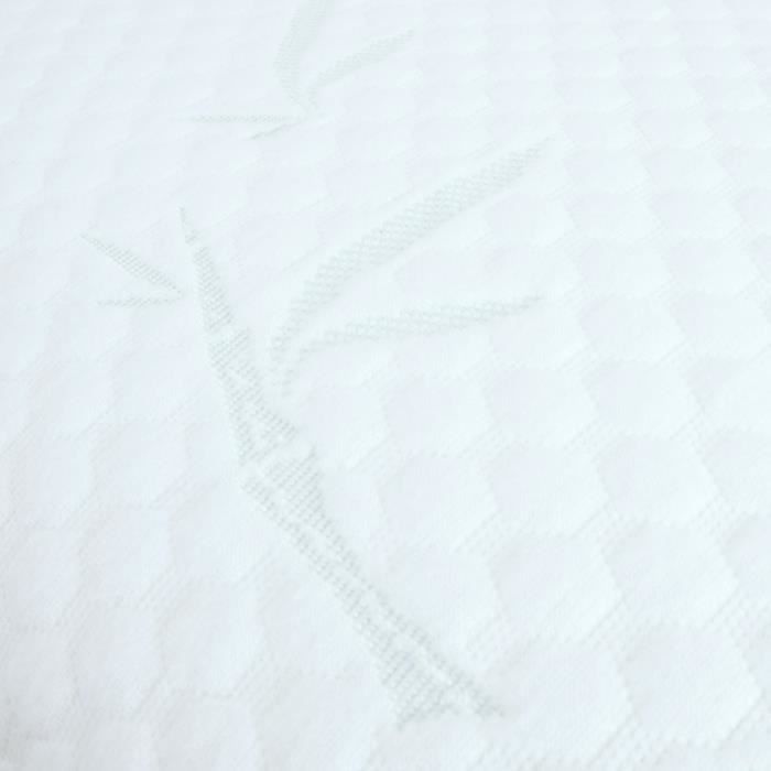 ROPA DE CAMA OLYMPE | Juego de 2 almohadas de MDF de 60x60 cm | Espuma viscoelástica | Firme