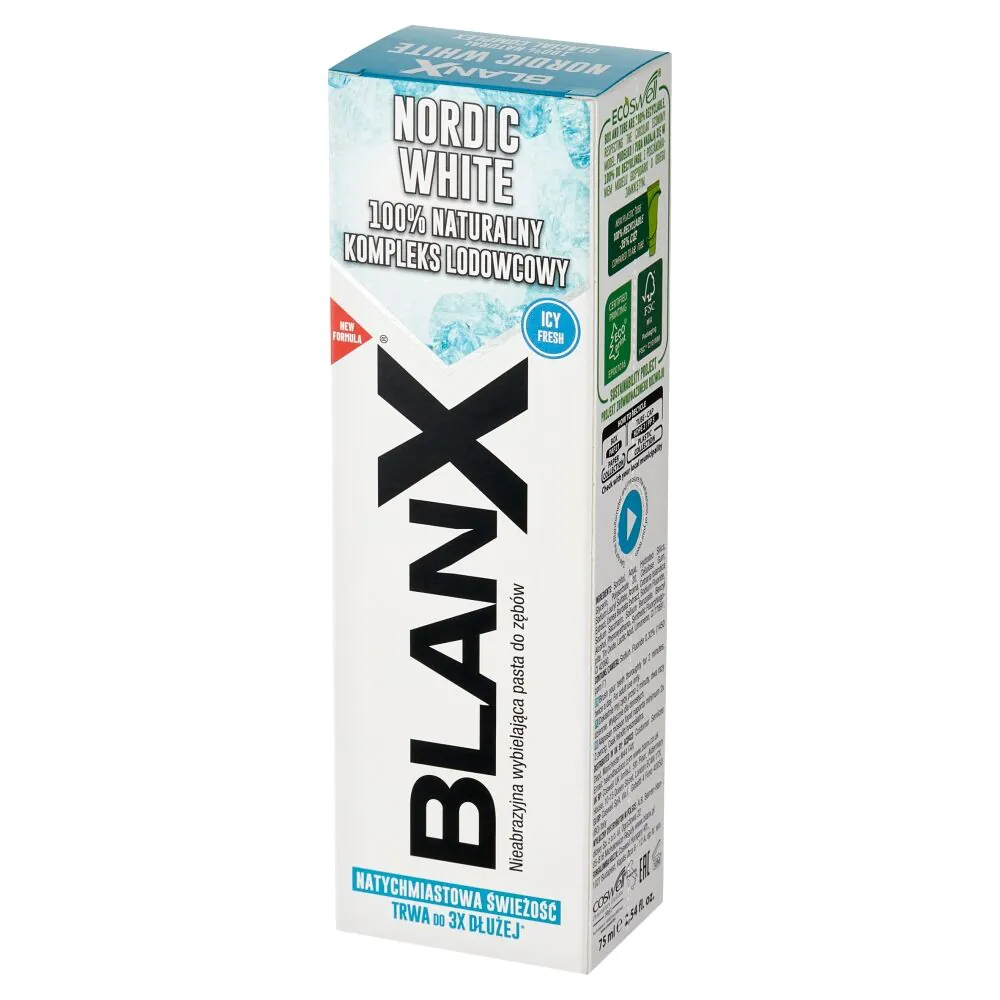 BlanX Pasta do zębów Nordic White
